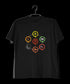 Aaramkhor OM WITH 6 ELEMENTS Spiritual Shiva Mens TShirts